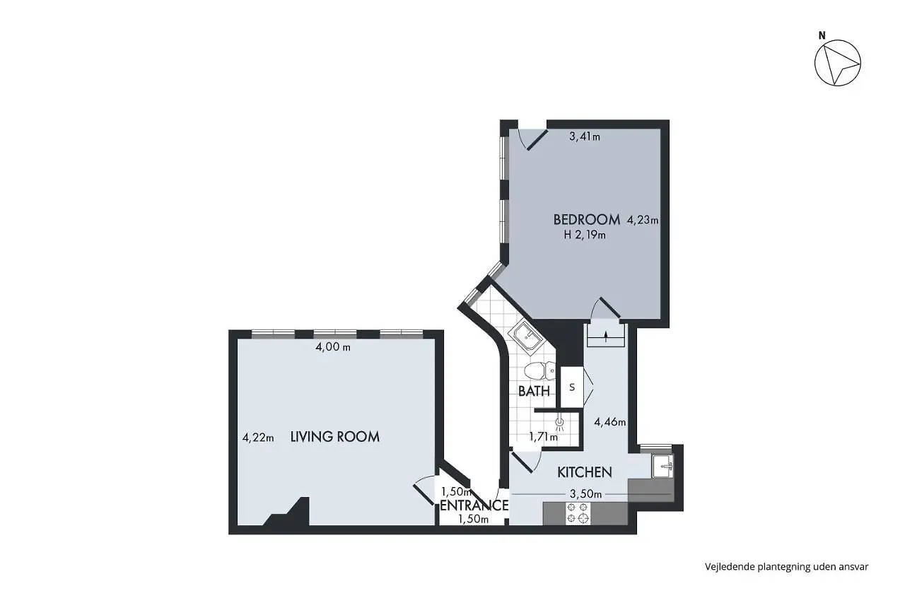 Sanders Central - Cute One-Bedroom Apartment In The Middle Of It All Copenhagen